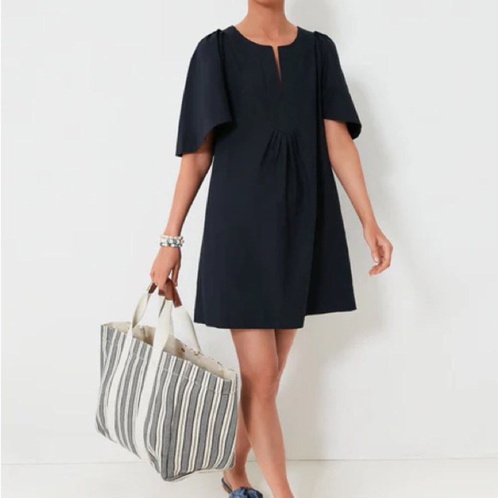 Tuckernuck Pomander Place Navy Finley Dress